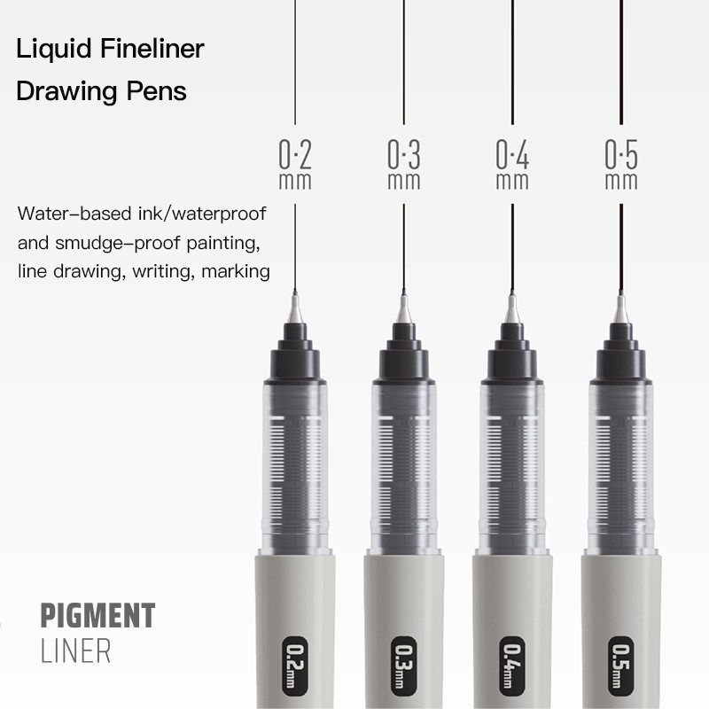 Copic Marker Sketch - LANGUO 0.2/0.3/0.4/0.5 mm Micro Marker Pen