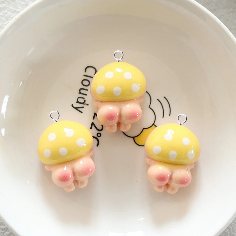 10Pcs Gantungan Resin Jamur Me - Resin Crafts Diy ulasan dan harga