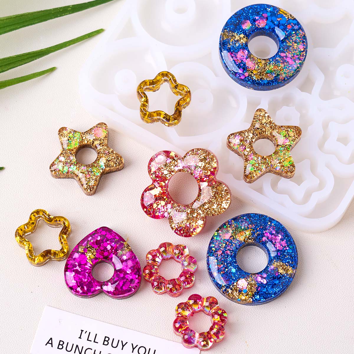 Cetakan Silikon Perhiasan Mult - Resin Craft Ideas ulasan dan harga