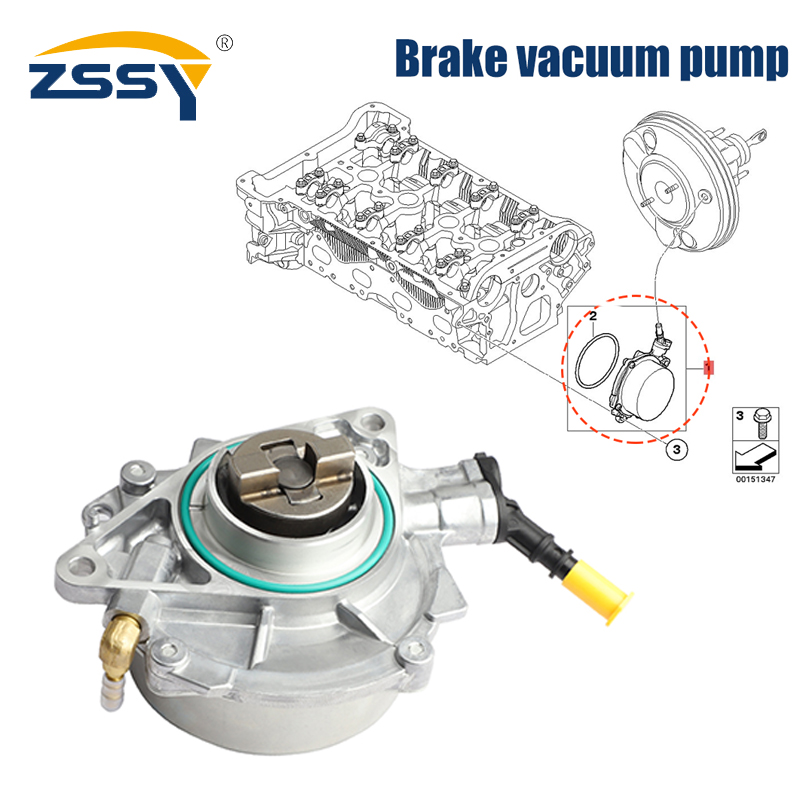 Pompa Vakum Rem Baru 116675569 - Vacuum Chamber Small ulasan dan harga