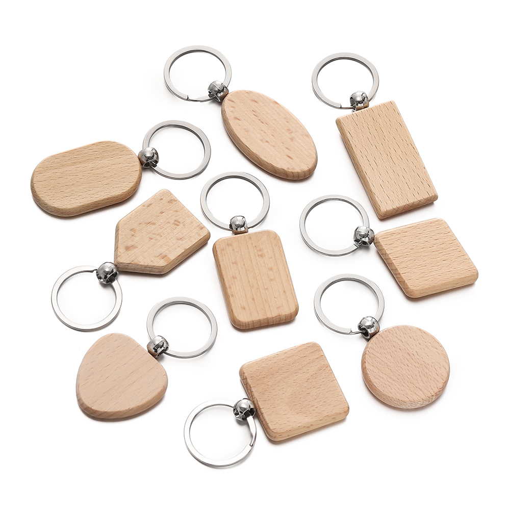 5 buah/lot kosong geometri kay - Wood Ring Blank ulasan dan harga