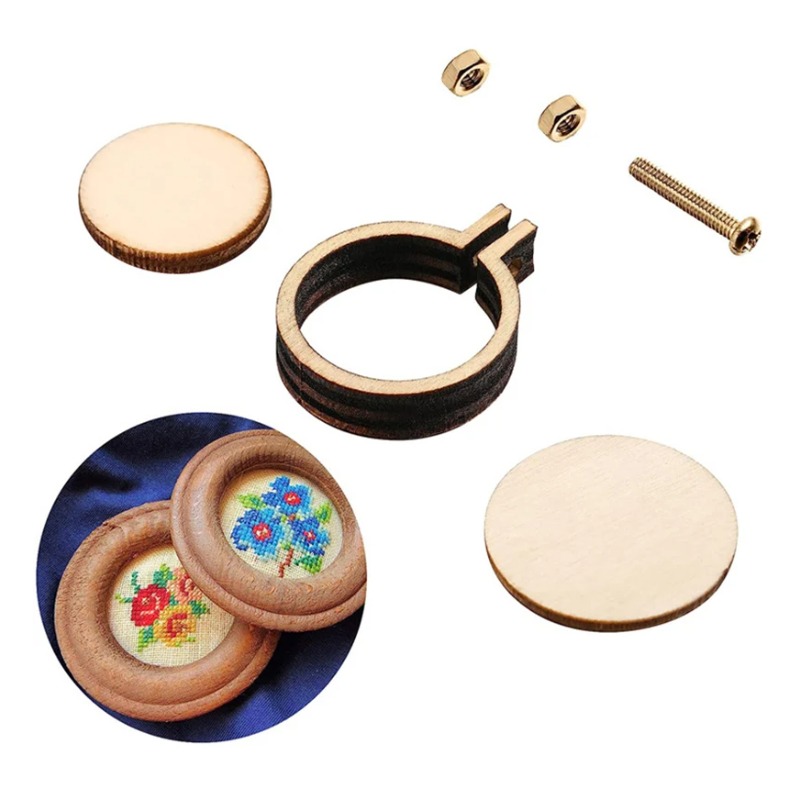 1/3/5 Buah Cincin Lingkaran Bo - Wood Ring Blank ulasan dan harga