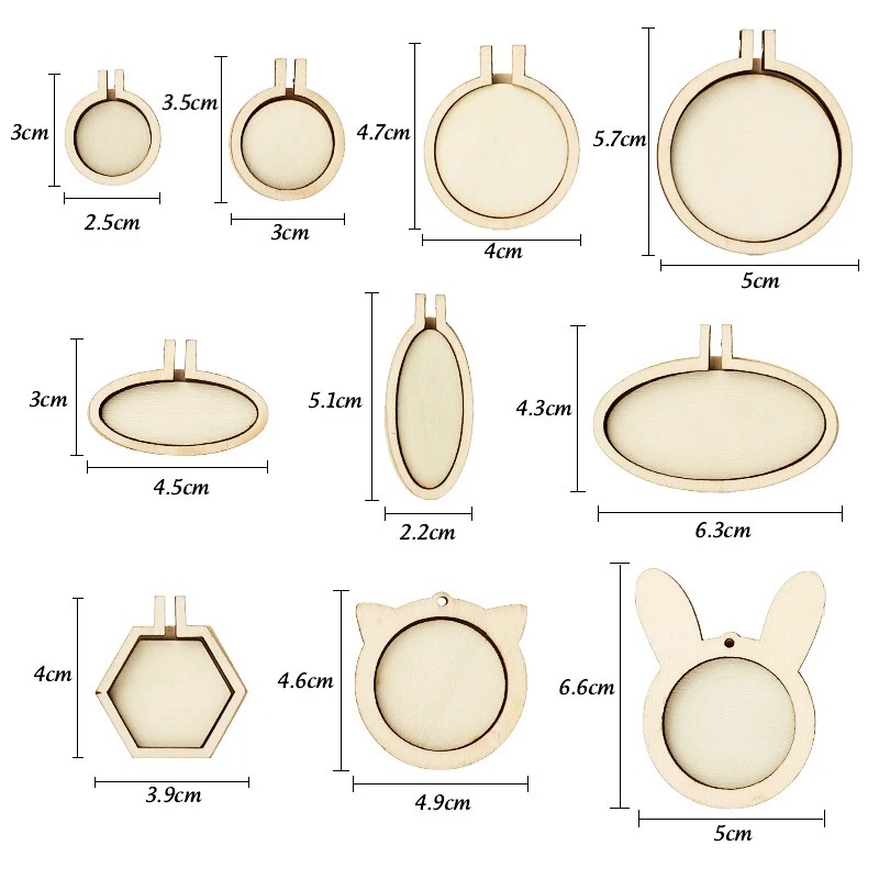 1/3/5 Buah Cincin Lingkaran Bo - Wood Ring Blank ulasan dan harga