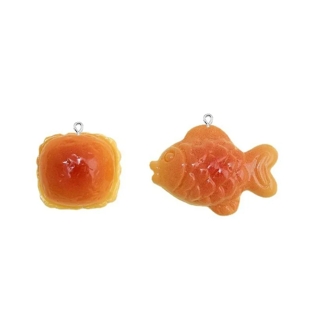 10 buah hiasan resin bermotif  - Resin Crafts Diy ulasan dan harga