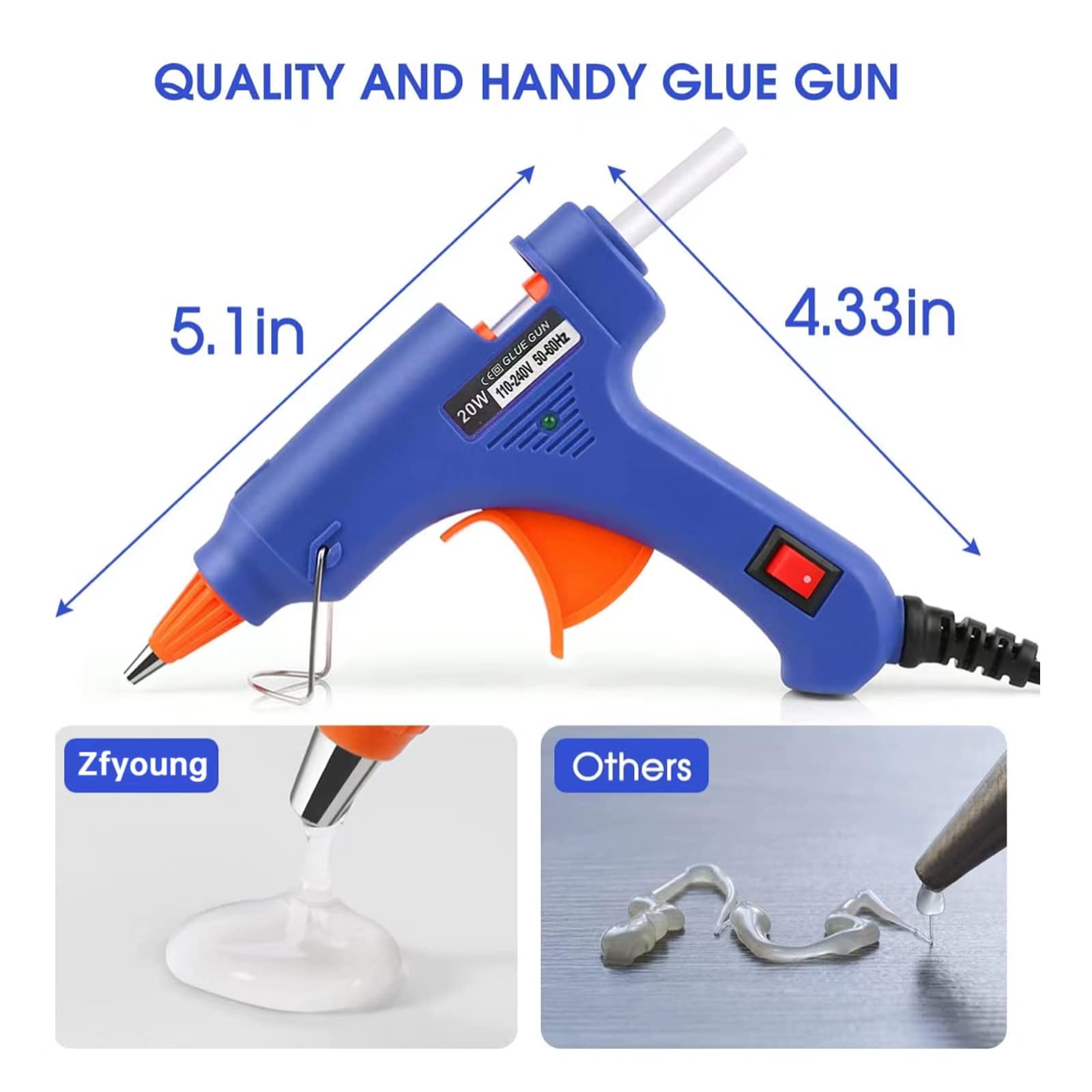 Pistol Lem Panas 20W DIY Mini  - Heat Gun Small ulasan dan harga