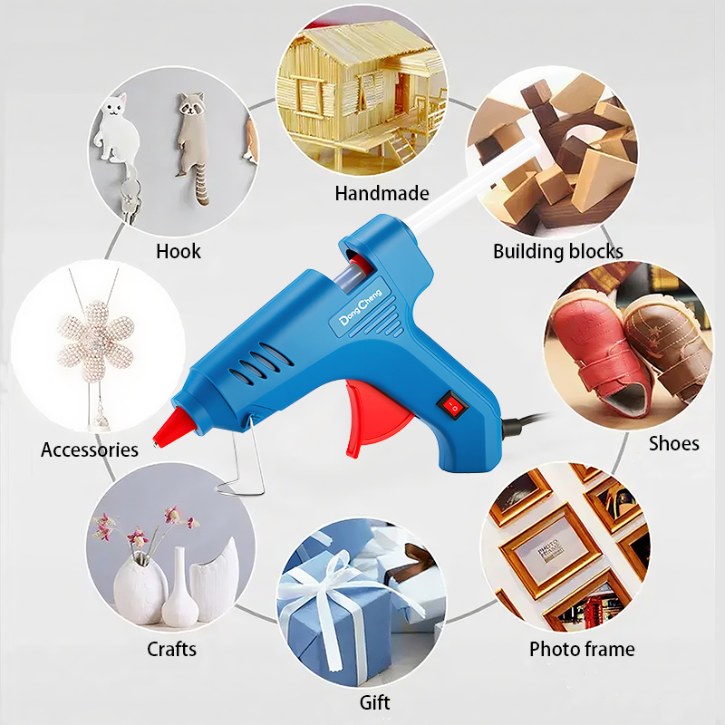 Pistol Lem Panas Mini 80W DIY  - Heat Gun Small ulasan dan harga