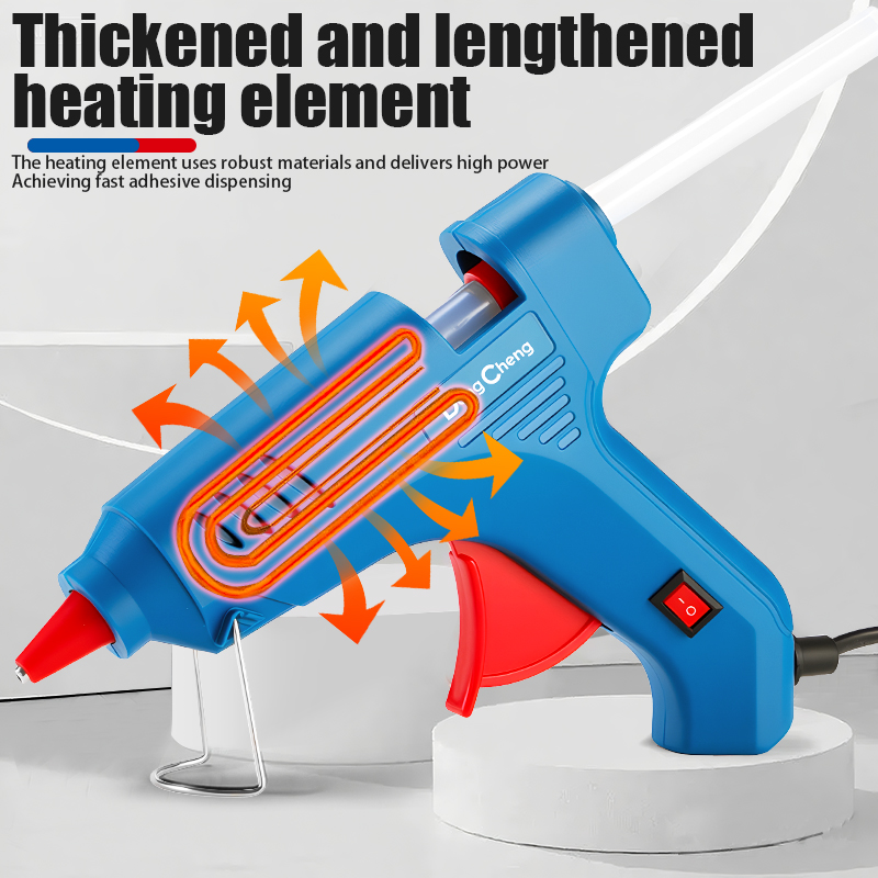 Pistol Lem Panas Mini 80W DIY  - Heat Gun Small ulasan dan harga