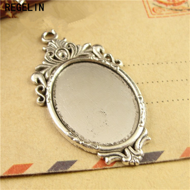 Regelin Perunggu Antik Liontin - Bezels Set Pendant ulasan dan harga
