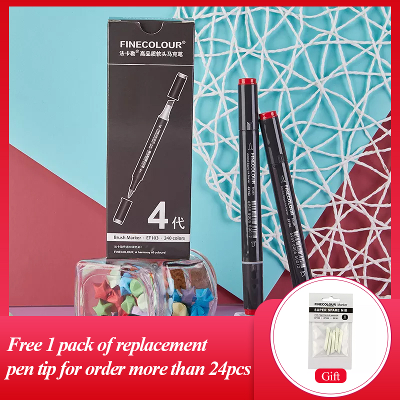 Finecolour EF103 spidol sketsa - Copic Marker Sketch ulasan dan harga