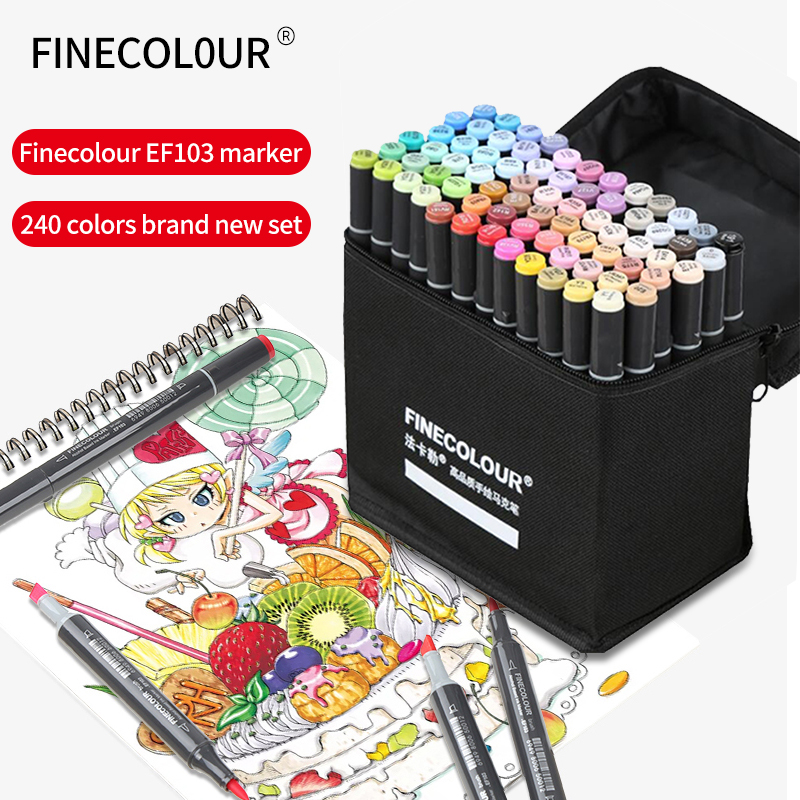 Finecolour EF103 spidol sketsa - Copic Marker Sketch ulasan dan harga